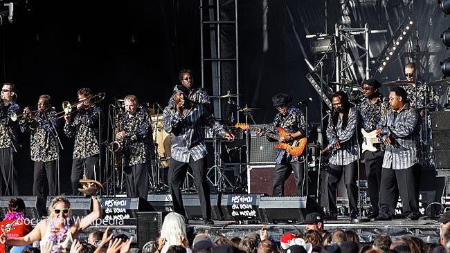 Earth wind and Fire à Crozon en août 2012