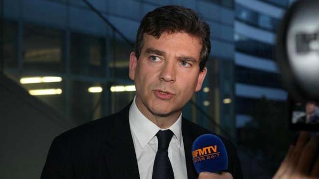 Arnaud Montebourg au micro de BFM TV Arnaud Montebourg au micro de BFM TV