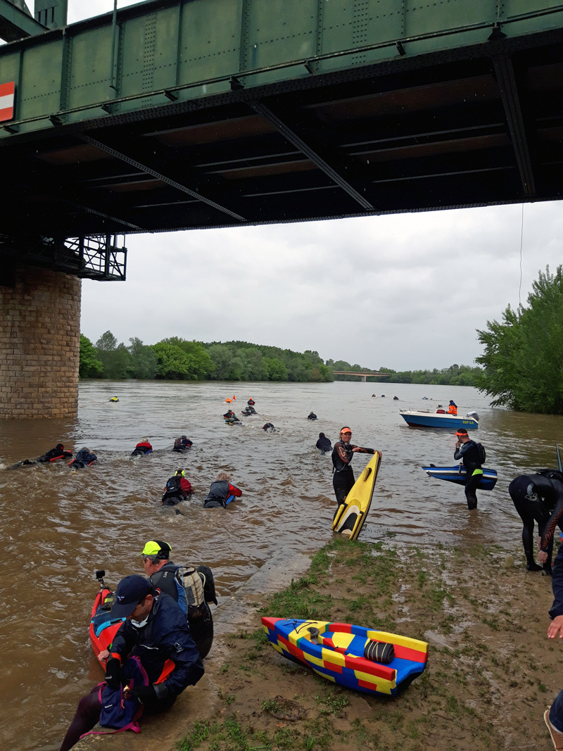 100 km sur la garonne