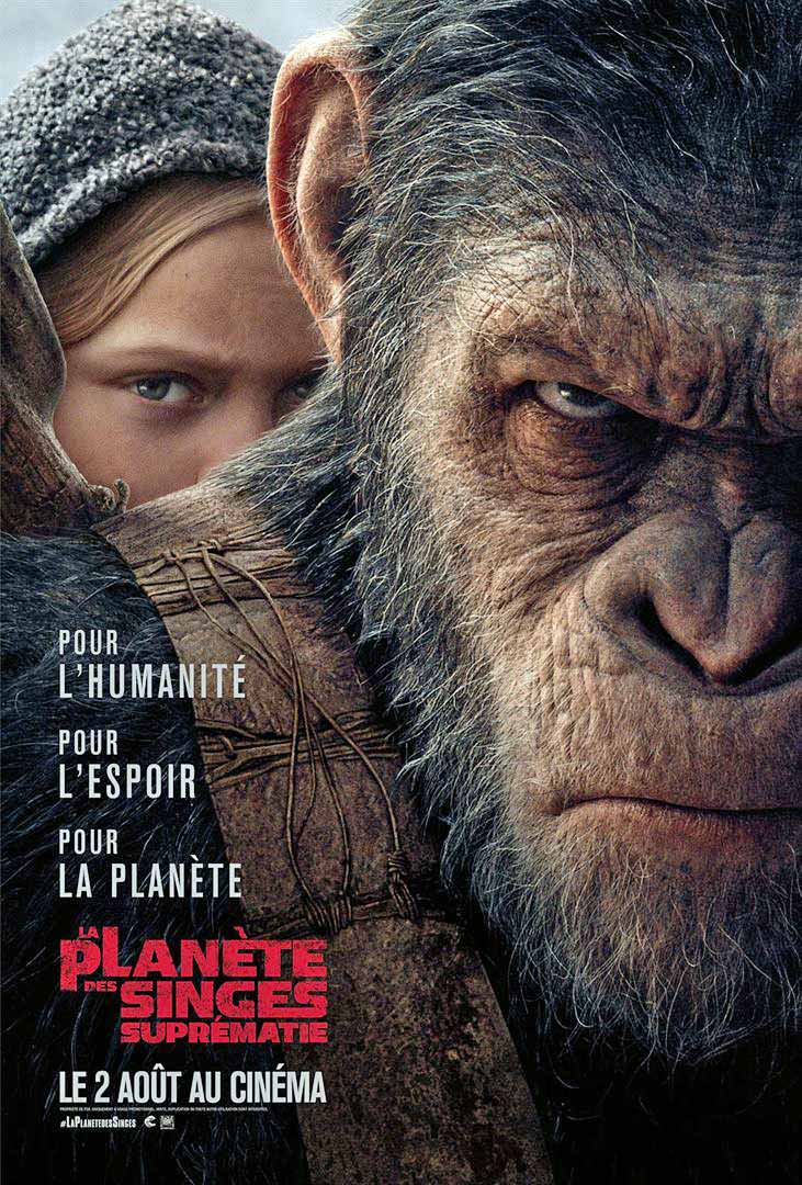 LA PLANÈTE DES SINGES - SUPRÉMATIE