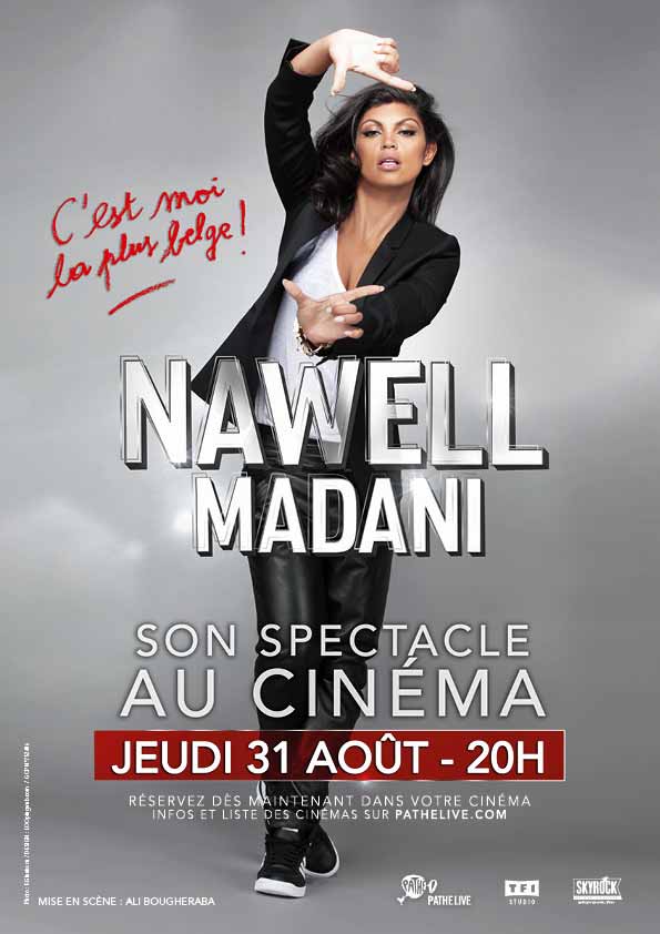 NAWELL MADANI – « C'EST MOI LA PLUS BELGE ! » AU CINÉMA