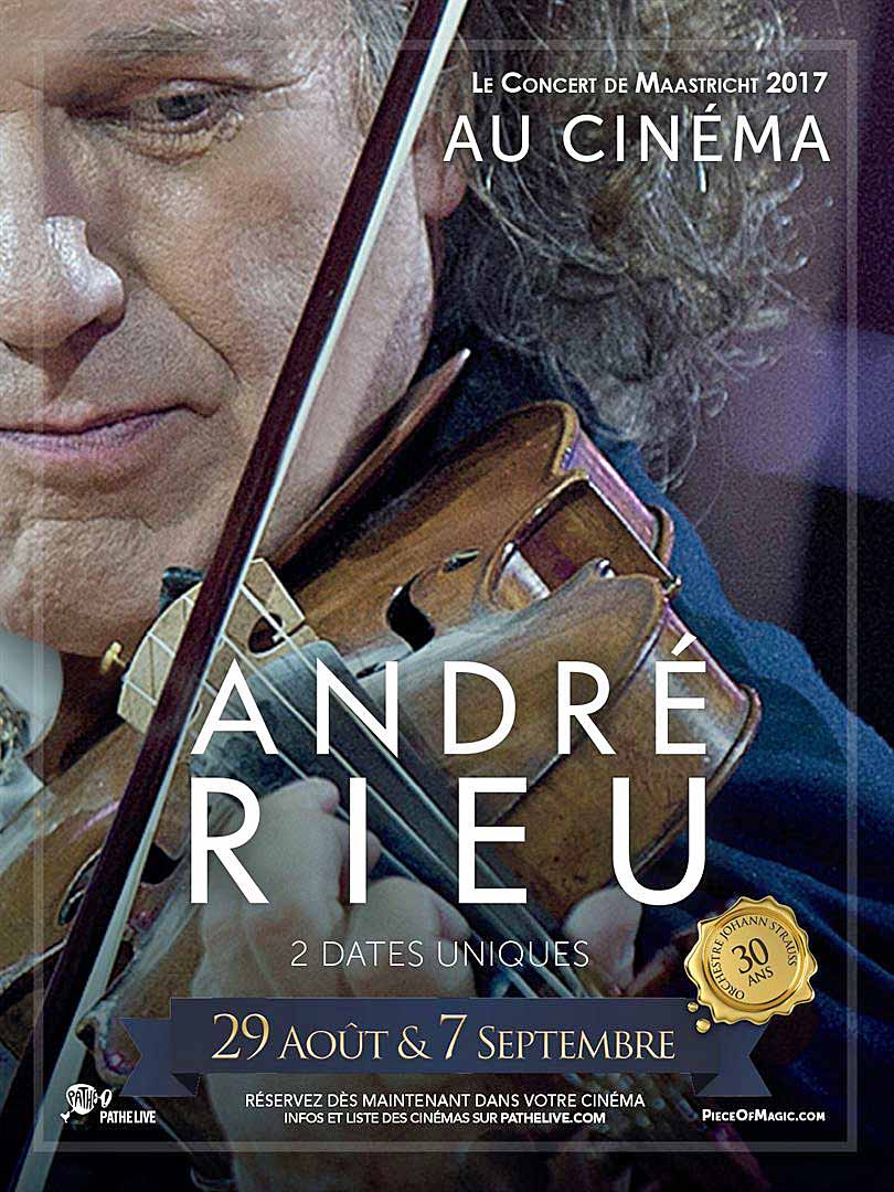 ANDRE RIEU – LE CONCERT DE MAASTRICHT AU CINEMA (PATHÉ LIVE)