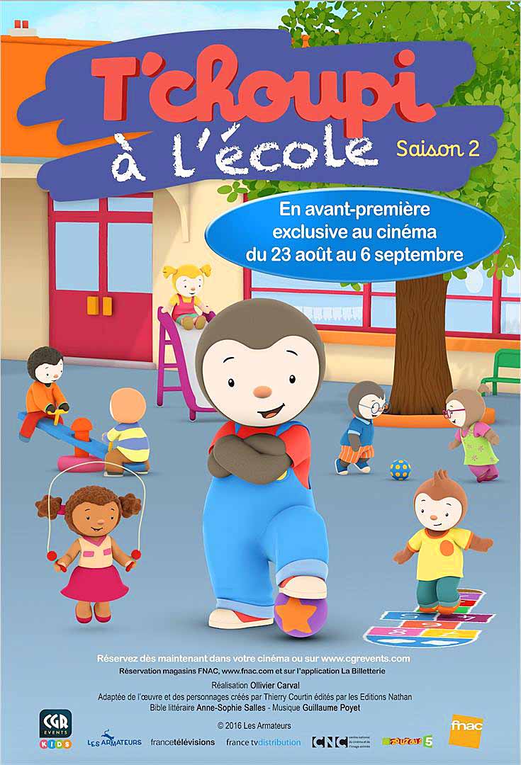 T'CHOUPI À L'ÉCOLE ! - SAISON 2 INÉDITE (CGR }} EVENTS