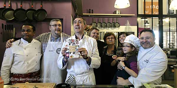 Franck Descas,Adrien Pedrazzi,Eric Gerona, Pascal Chazelle,Renée Gabrielle Boudier, Stéphanie Bottereau, Lucie Lainé et Olivier Straehl
