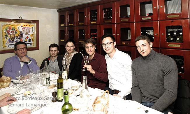 Jean-Pierre Xiradakis, Clément Le Menn, Florence Seintout, Philippe Ricros, Difen Guo et Edgard Martin