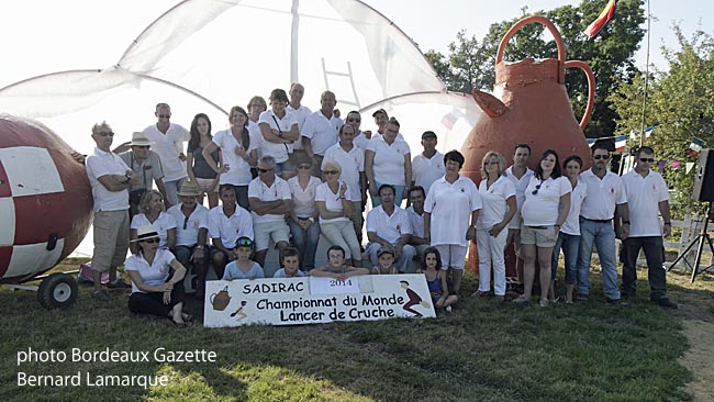 L'équipe de bénévoles qui anime le championnat du Monde