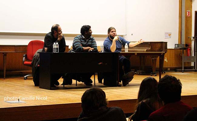 Hugo de Confession d'Histoire, Dave d'Histoire Brève et Ben de Nota Bene