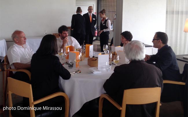 L'intérieur du restaurant