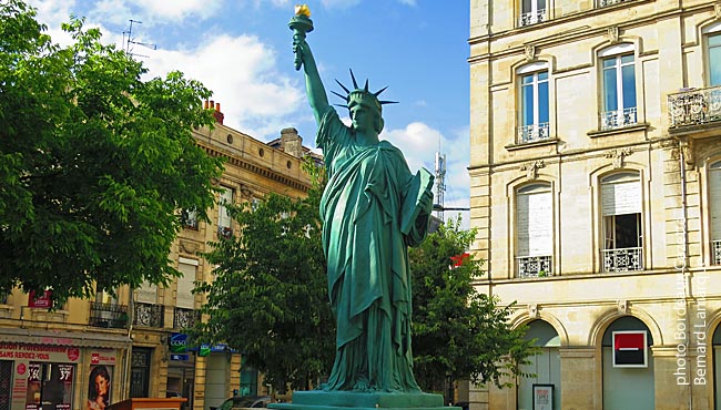 Elle a retrouvé sa place mais ce n'est plus du bronze