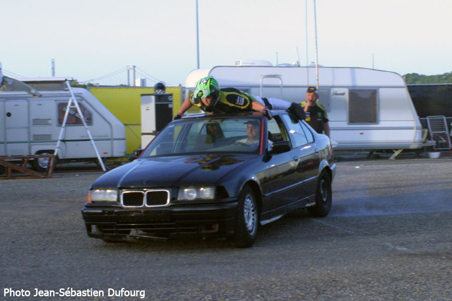 Spectacle de la Team BMW
