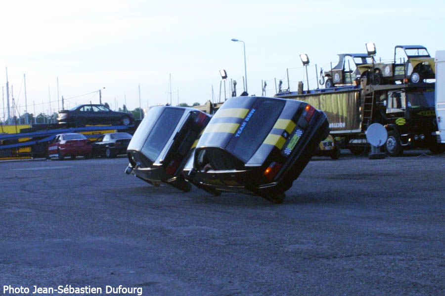 Spectacle de la Team BMW