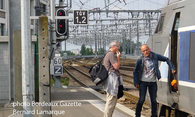 Relève en gare de Bordeaux Relève en gare de Bordeaux