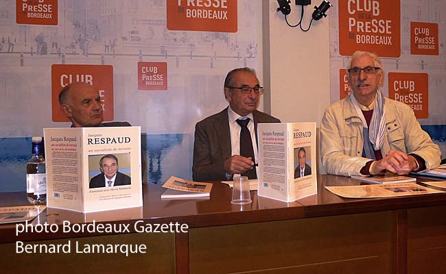 Hervé Mathurin, Jacques Respaud etAndré Desforges