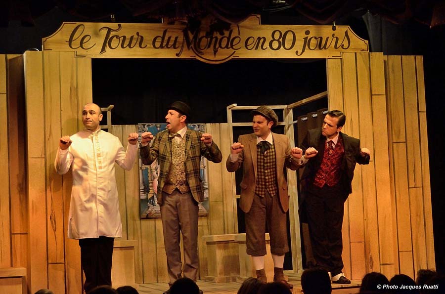 Spectacle Le Tour Du Monde En 80 Jours Bordeaux
