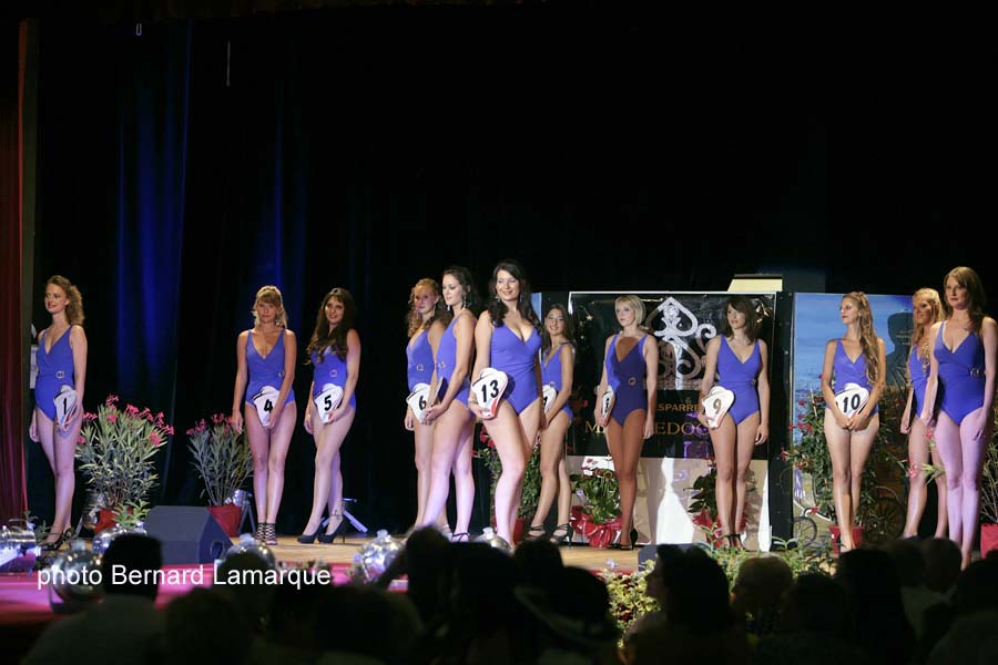 Les candidates en maillot de bains