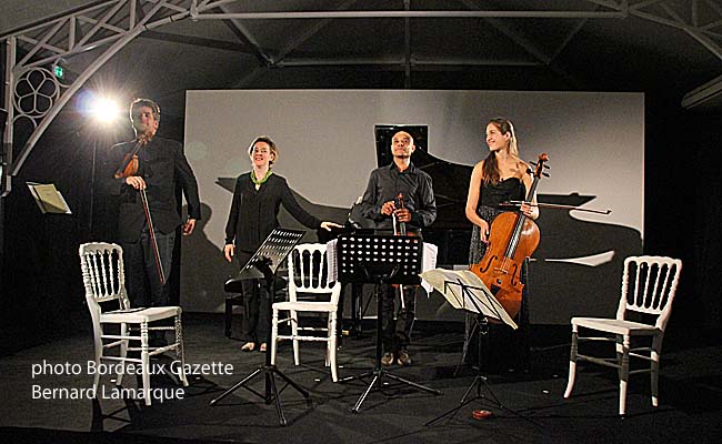Nicolas Dautricourt,Hélène Couvert, Jean-Paul Minali-Bella et Camille Thomas