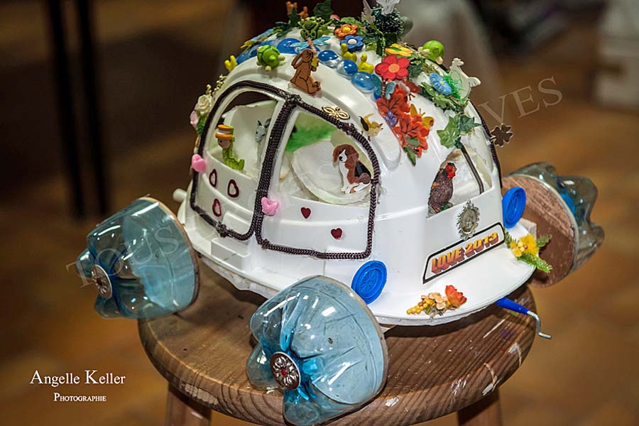 Casque customisé