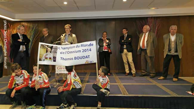 Thomas Boudat a remercié les présents