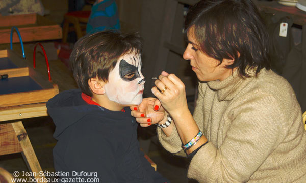 atelier de maquillage pour les enfants