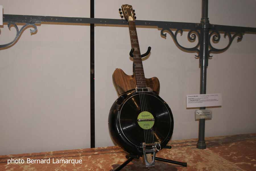 "Turn disk guitar" de Franck Bélier
