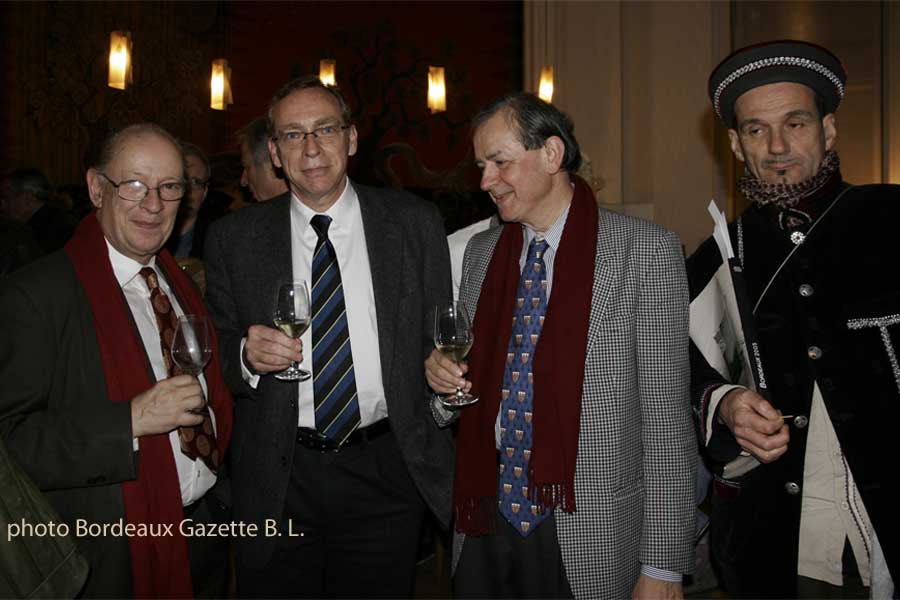 Philippe Roudié, Bruno Boidron, Antoine Lebègue et Yves Simone