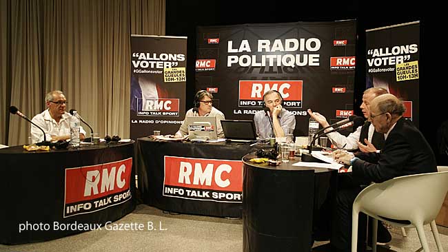 Johnny Blanc, Alain Marschall, Olivier Truchot, Patrice Gourrier et Jacques Maillot