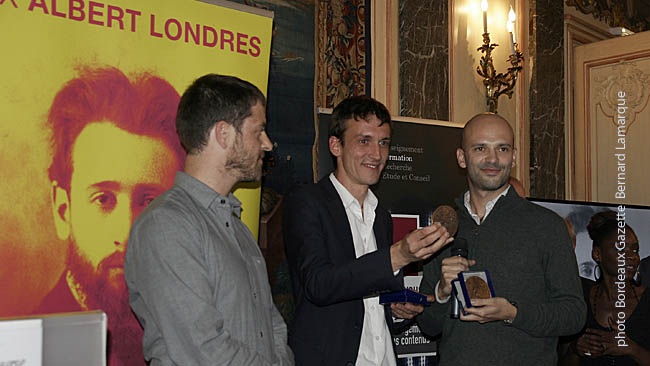 Roméo Langlois, Julien Fouchet et Sylvain Lepetit Roméo Langlois, Julien Fouchet et Sylvain Lepetit