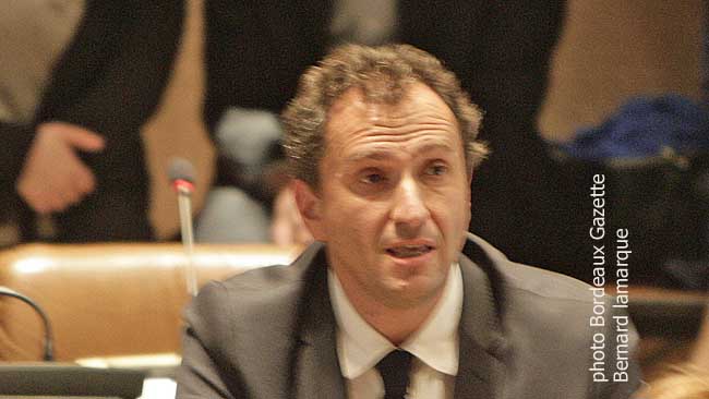 Vincent Feltesse lors de son allocution