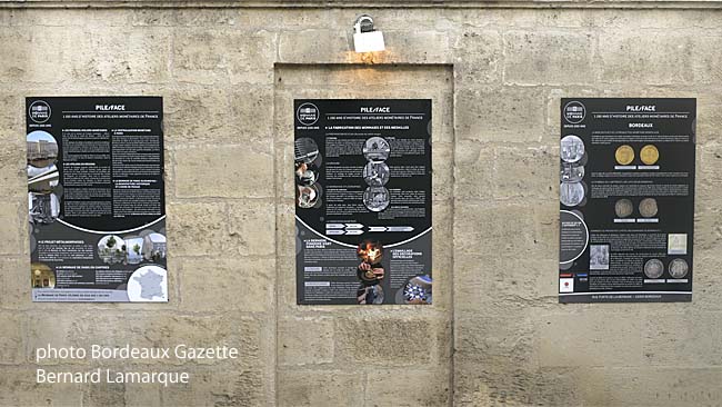 Les panneaux de l'exposition