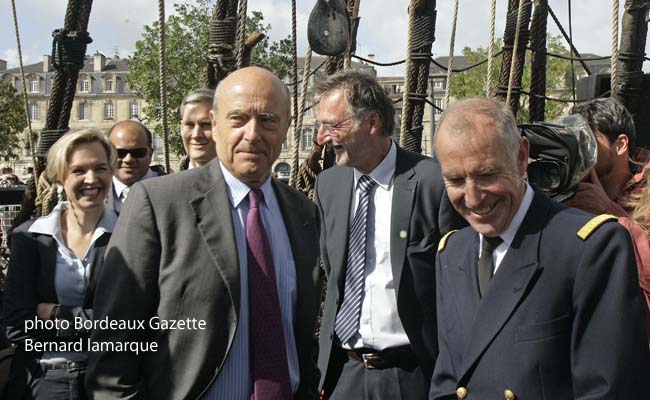 Virginie Calmels, Alain Juppé, Yves Débien et Yann Carion