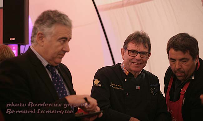 Marcel Lesoille au centre bien entouré