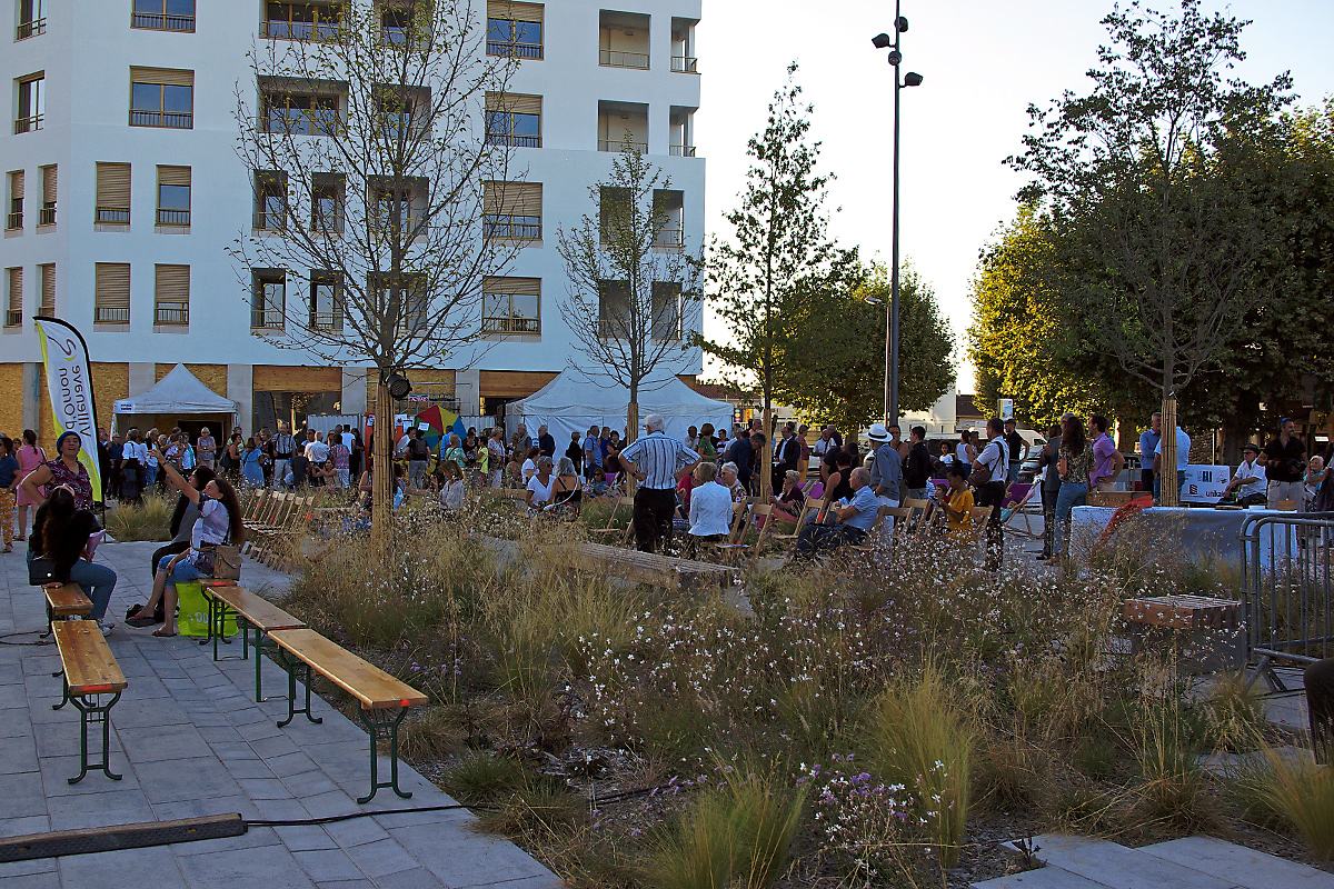 Place Aristide Briand à Villenave d'Ornon