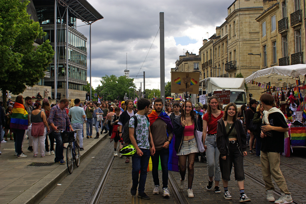 La Marche des Fiertés de Bordeaux 2024 en images