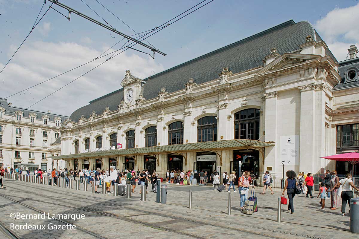 La gare de Bordeaux SaintJean Histoire d