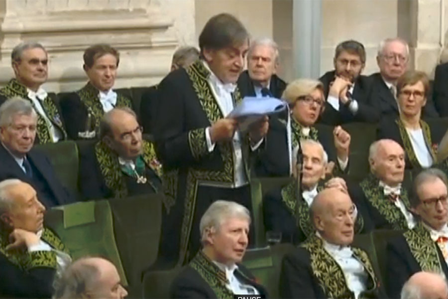 Discours d'Alain Finkielkraut à l'Académie Française