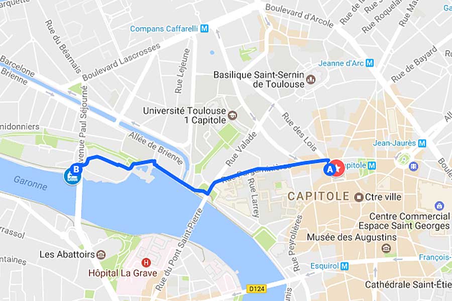 Le périple de mise à l'eau