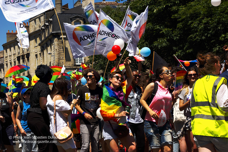 La Marche des fiertés de Bordeaux 2017