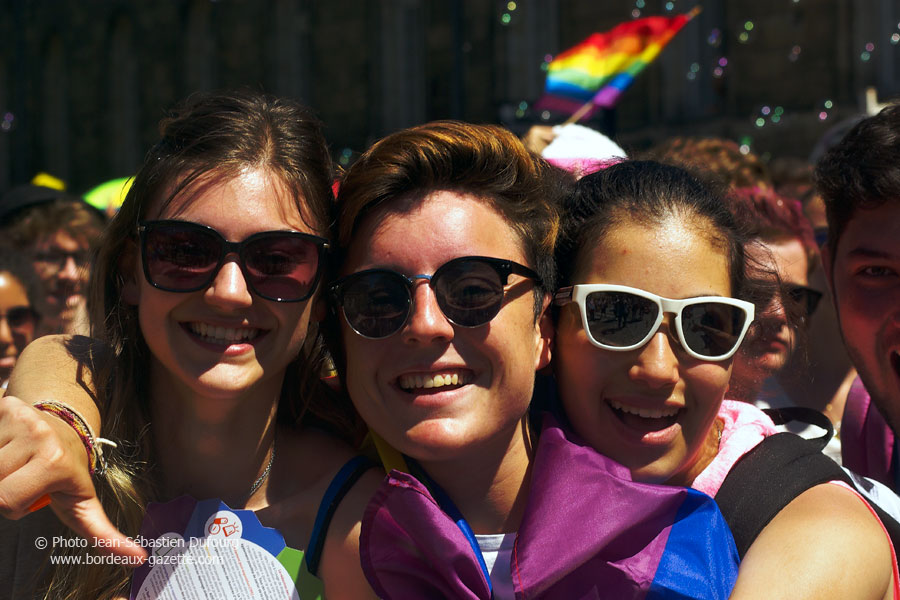 la Marche des Fiertés 2017 de Bordeaux