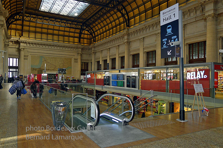 Inauguration du Hall 1 de la gare Saint Jean