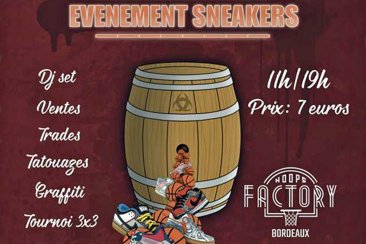 Lâchemoi les baskets et la Hoops Factory Bordeaux font de « paire » pour l’événement de la