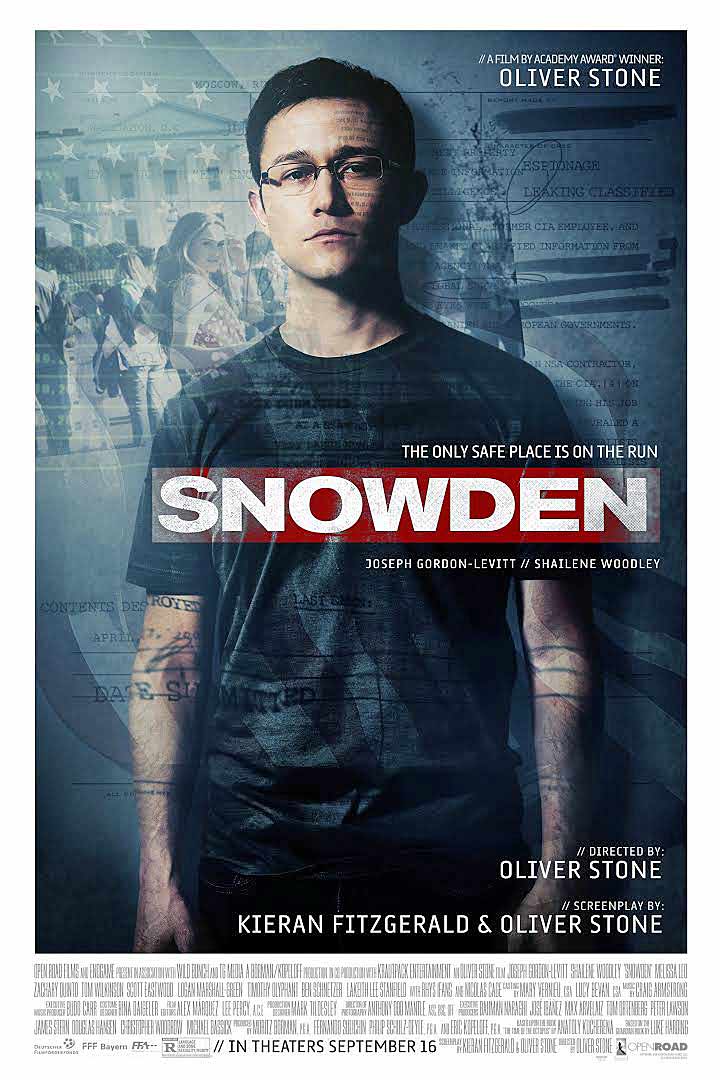SNOWDEN sortie le mardi 1er novembre