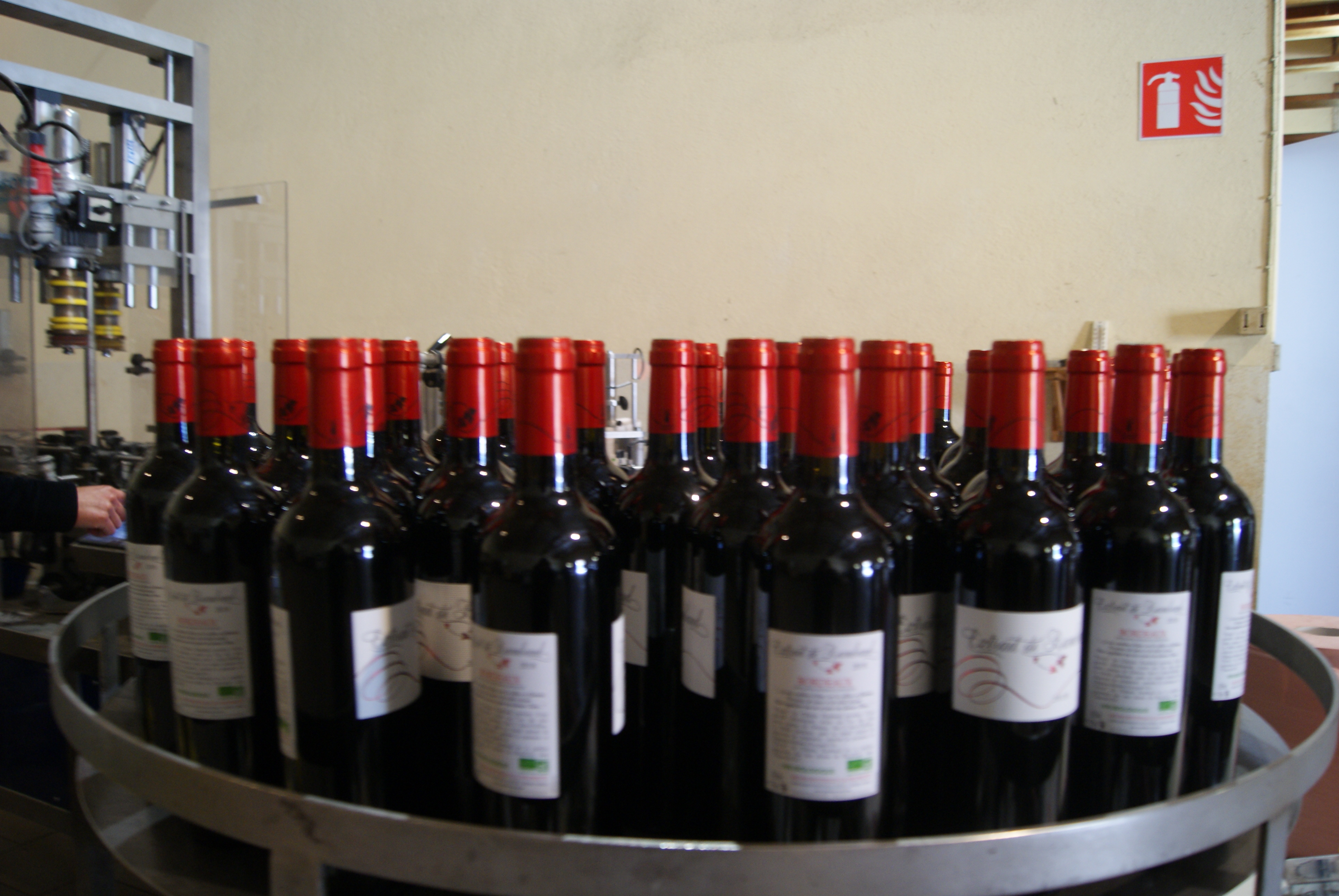 Embouteillage au domaine Embouteillage au domaine