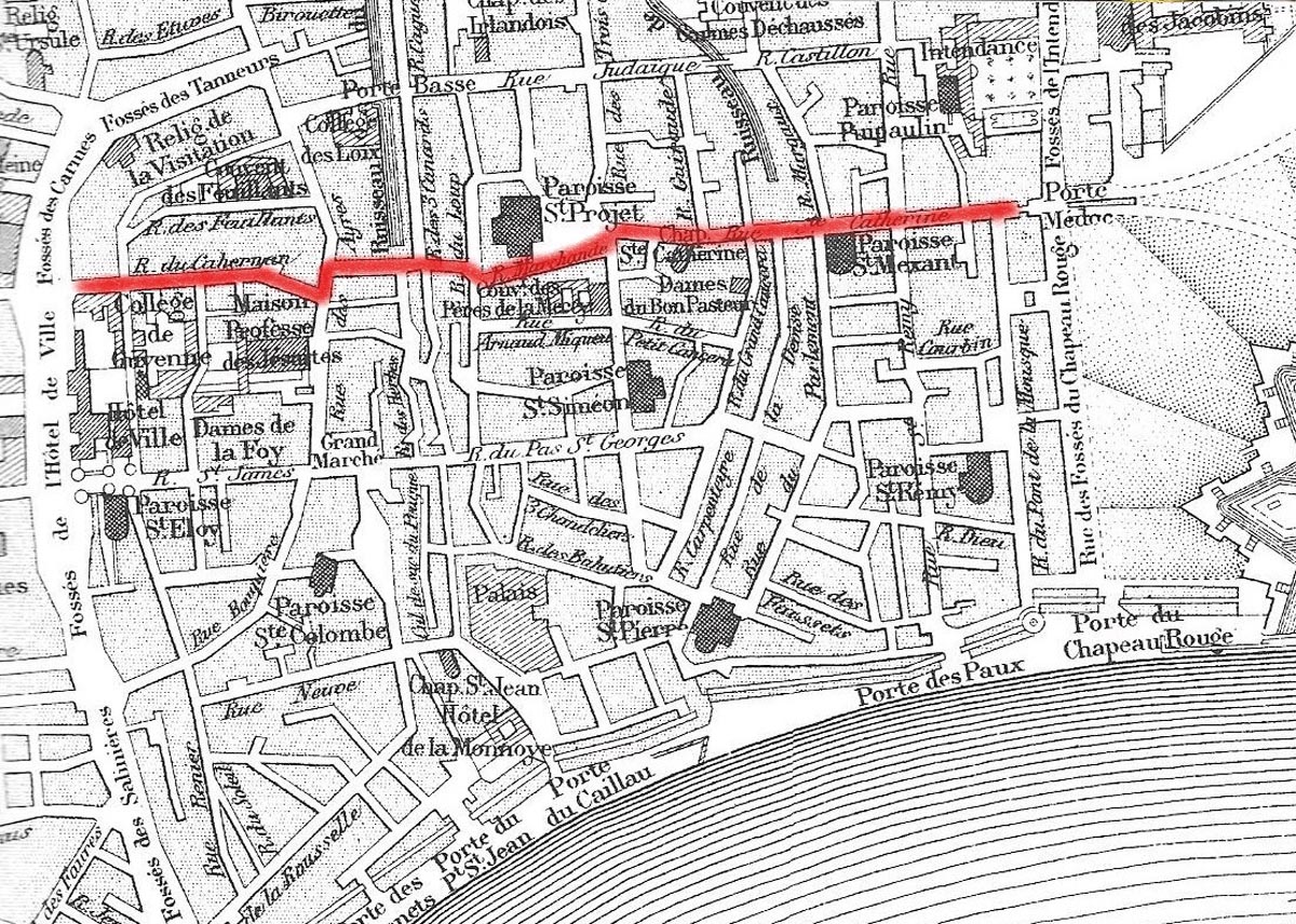 Voyage temporel au cœur de la rue SainteCatherine