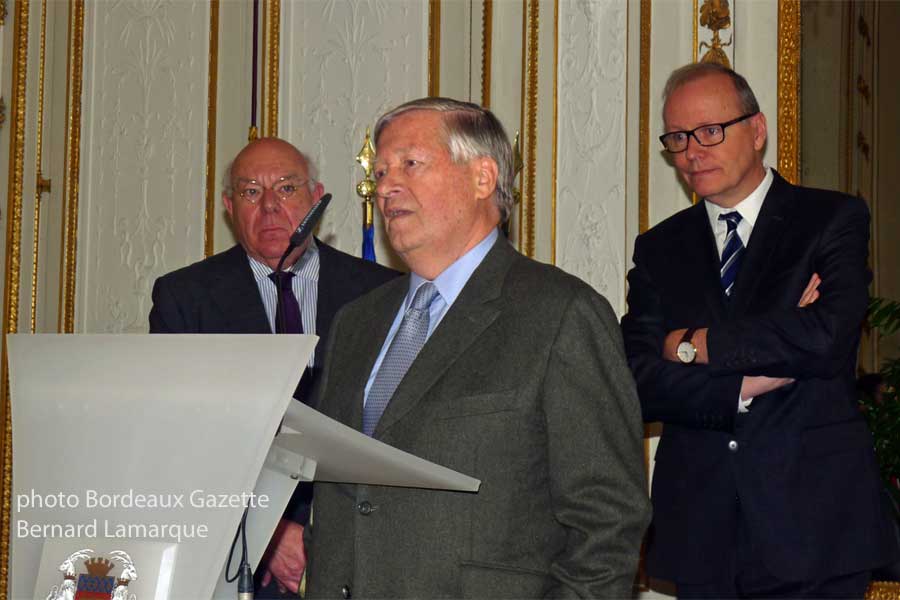 Serge Receveur, Alain Duhamel et le lauréat Patrice Gueniffey