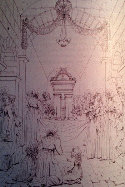 Pierre Lacour, De la chapelle souterraine et du tombeau de Saint Fort à Bordeaux