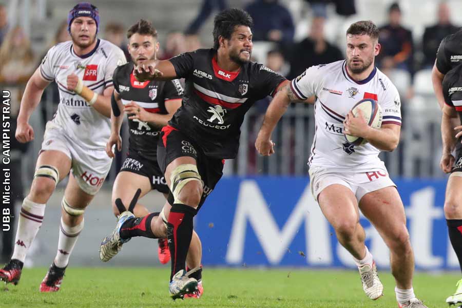 Tauleigne s'échappe balle en main Tauleigne s'échappe balle en main