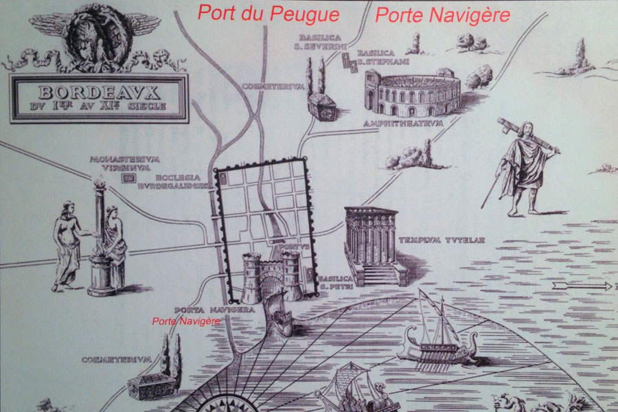 Plan de Bordeaux