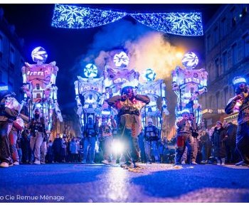 Libourne : Be Hop, parade lumineuse et futuriste de Noël