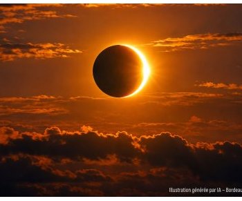 Éclipse à Bordeaux : le Soleil sera masqué à 97,5 % mercredi soir
