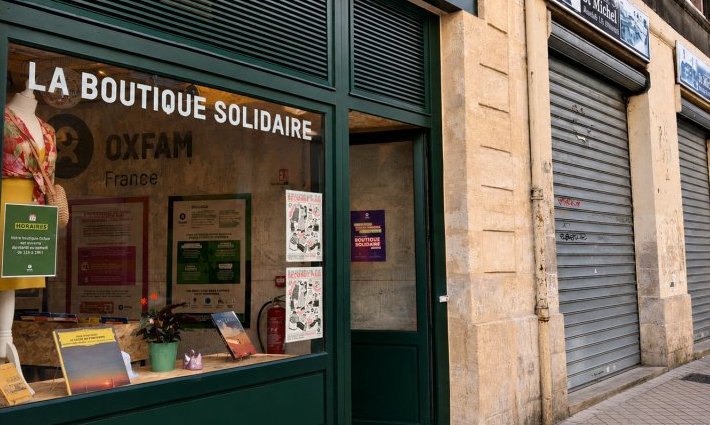À Bordeaux, Oxfam mise sur Saint-Michel pour la seconde main solidaire